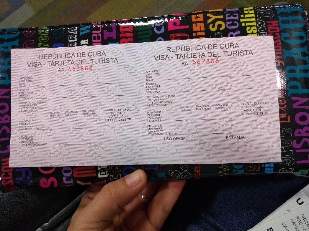 Cuba visa